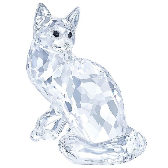 Picture of 'Maine Coon' Cat Figurine #5135919 by Swarovski Crystal