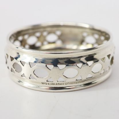 Picture of Pierced Napkin Ring Sterling Silver