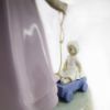 Picture of 'Pulling dolls Carriage' Porcelain Figurine #5044 by Lladro 