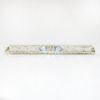 Picture of Antique 14k White Gold Filigree, Aquamarine & Diamond Bar Brooch