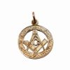 Picture of English Victorian 9k Rose Gold Freemason's Pendant
