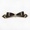 Picture of Antique 14k Gold, Seed Pearl & Silk Ribbon Bow Brooch by Wordley, Allsopp & Bliss Co.