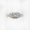 Picture of Antique Art Deco Iridium Platinum & Diamond Engagement Ring