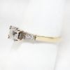 Picture of Vintage 14k Two-Tone Gold & Diamond Engagement Ring