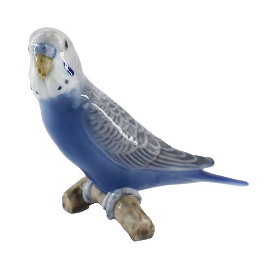 Picture of Bing and Grondahl Budgerigar Parakeet Porcelain Figurine