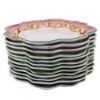 Picture of 8 Atelier Soleil Moustiers 7.5 Inch fine pottery plates 