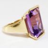 Picture of 14k Yellow Gold Amethyst Ring