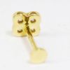 Picture of 14k Yellow Gold Diamond Clover Tragus Earring