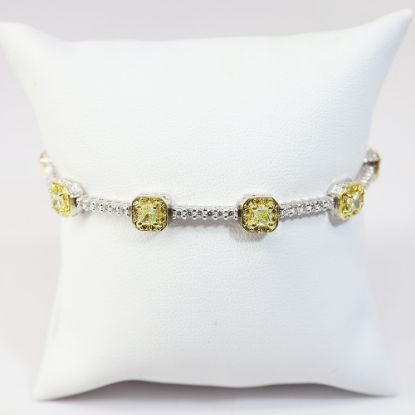 Picture of 18k Two-Tone Gold Diamond Bracelet