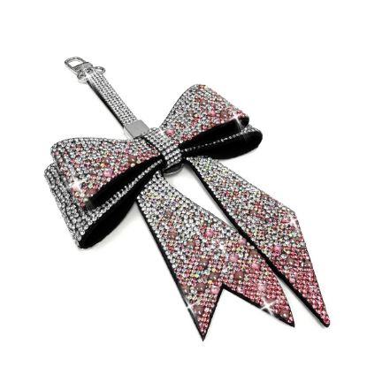 Picture of Jacqueline Kent Bejeweled 'Garden Party Collection' Bow Purse Charm in Pink Ombre