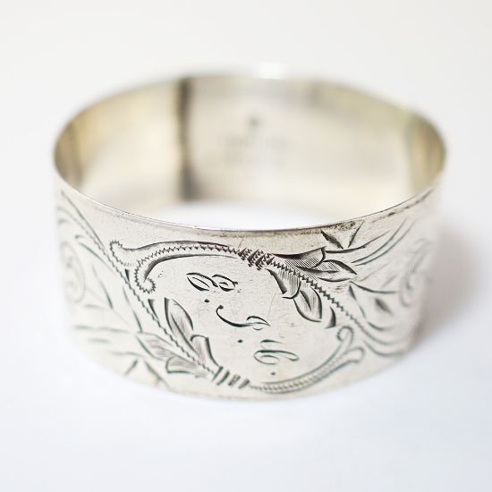 Picture of "E.I.C." Napkin Ring by Towle Sterling Silver
