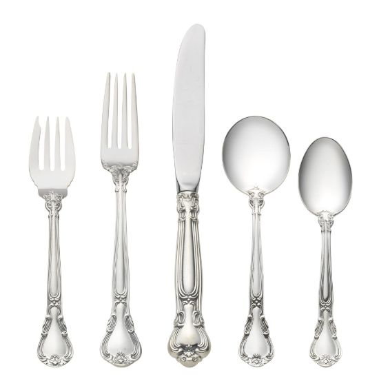 Picture of New 5-Piece Dinner Setting with Cream Soup Spoon