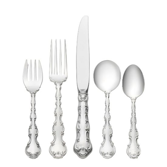 Picture of New 5-Piece Dinner Setting with Cream Soup Spoon
