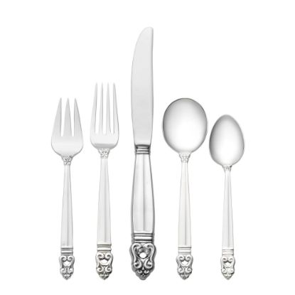 Picture of New 5-Piece Dinner Setting with Cream Soup Spoon