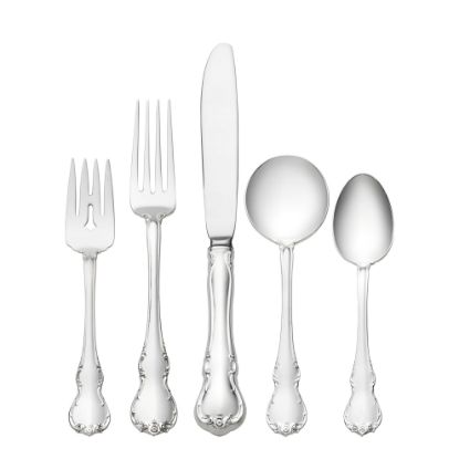 Picture of New 5-Piece Dinner Setting with Cream Soup Spoon