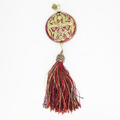 Picture of Ruby Red Tassel Ornament 
