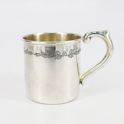 Picture of Floral Baby Cup Sterling Silver by Cunill