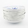 Picture of Blue Onion Cups. Saucers and Serving Dish