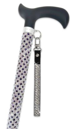 Picture of Jacqueline Kent 'Royal Ice Collection' Amethyst Purple Sugar Cane