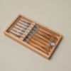 Picture of Laguiole Olive Wood 6-Piece Steak Knife Set