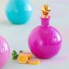 Picture of Magenta 'Sugar Plum' Glass Decanter