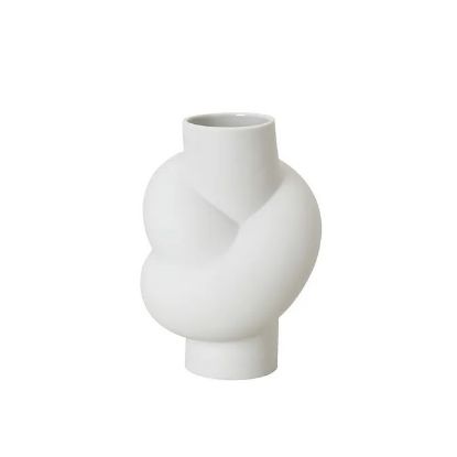 Picture of 'Node' Midi Vase in Matte White