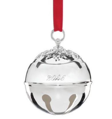 Picture of 2026 51st Edition Holly Bell Ornament by Reed & Barton