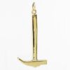 Picture of 14k Yellow Gold Hammer Pendant