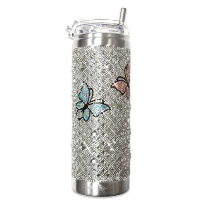 Picture of Jaqueline Kent 'Wings of the Heart' Butterfly Tumbler