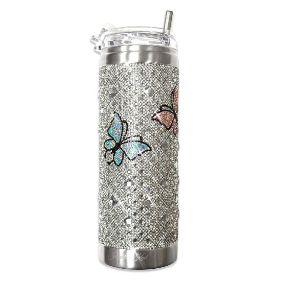 Picture of Jaqueline Kent 'Wings of the Heart' Butterfly Tumbler