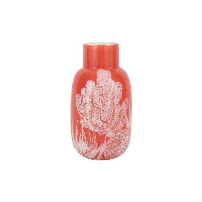 Picture of Coral Fluted Vase