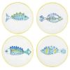 Picture of Set of 4 Salad Plates, Assorted