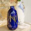 Picture of Medium Vase, Blue & Gold