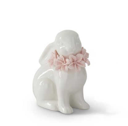 Picture of Easter Bunny with Pink Flowers, Style #1