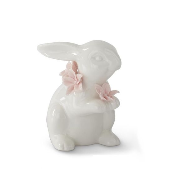 Picture of Easter Bunny with Pink Flowers, Style #2