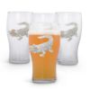 Picture of Alligator Beer Pint Glasses, Set of 4