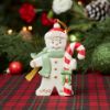 Picture of 2026 Gingerbread Man with Candy Cane Ornament