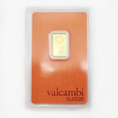Picture of 2.5 Gram Gold Bar – Assorted Designs, Carded & Certified