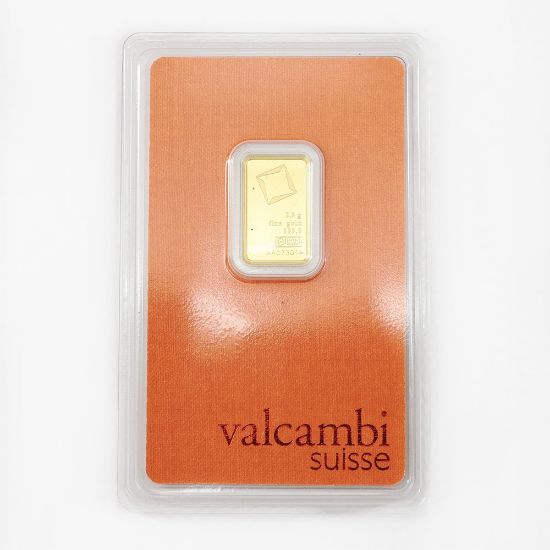 Picture of 2.5 Gram Gold Bar – Assorted Designs, Carded & Certified
