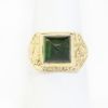 Picture of 14k Yellow Gold Green Tourmaline Ring
