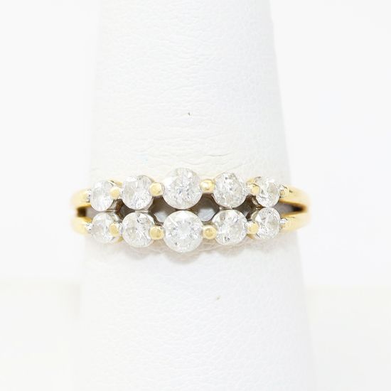 Picture of 14k Yellow Gold Diamond Ring