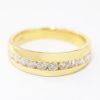 Picture of 14k Yellow Gold Diamond Band