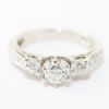 Picture of 14k White Gold Brilliant Diamond Ring