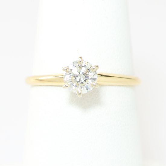 Picture of 14k Yellow Gold Diamond Ring