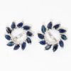 Picture of 14k White Gold Sapphire Earring Jackets