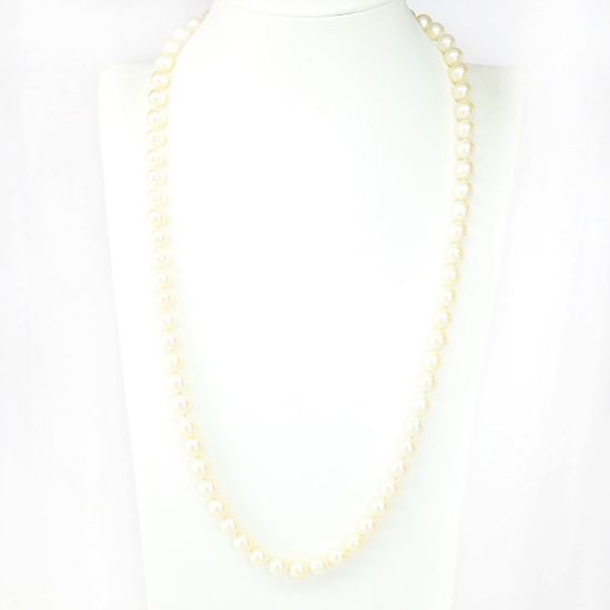 Picture of String of Pearls with 14k White Gold Clasp