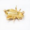 Picture of 14k Yellow Gold Sapphire Bee Pin