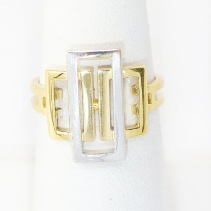 Picture of 14k Two Tone Gold Ring 