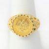 Picture of 14k Yellow Gold Dos Pesos Gold Coin Ring