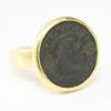 Picture of 18k Yellow Gold Maximinus II Roman Coin Ring